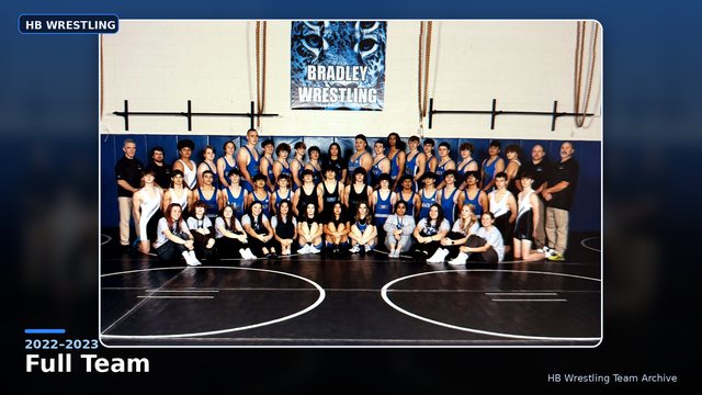 Hilliard Bradley Wrestling 2022–2023 Full Team